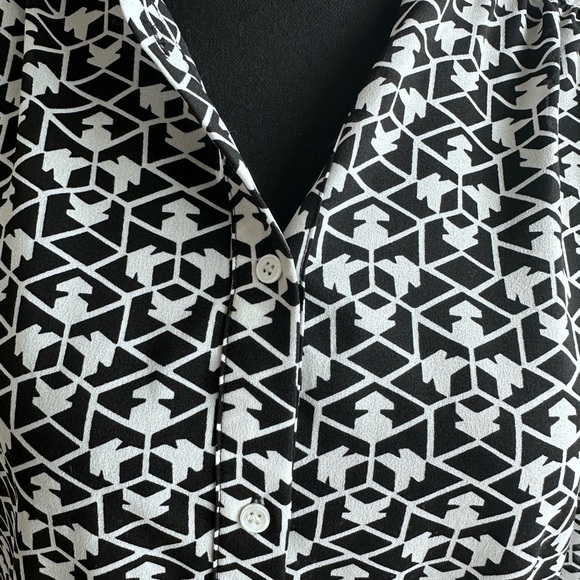 J.Crew Patterned Blouse - Picture 2 of 5